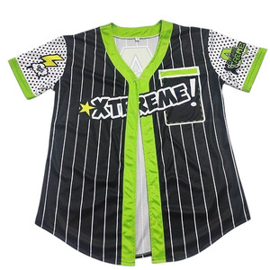Camiseta de béisbol de sublimación personalizada transpirable de alto rendimiento, ropa deportiva OEM, uniforme de equipo para clubes, pedidos al por mayor - Product Image 1