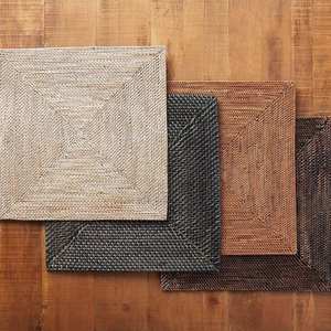 Article Eco Napperons Rectangulaires en Rotin Scallop Vaisselle Décoration de Table en Osier Napperon Vente en Gros du Vietnam DHT HANDICRAFT - Product Image 6