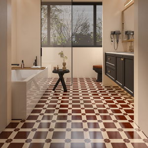 <span class=keywords><strong>Piastrelle</strong></span> in Ceramica a Mosaico Floreale Blu 200x200mm <span class=keywords><strong>Antiscivolo</strong></span> Antibatteriche Design Moderno <span class=keywords><strong>per</strong></span> Bordi e Accenti di Interni e Cortili - Product Image 5