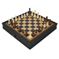 Nouvel Ensemble d'Échecs Métalliques Personnalisables 2025 – Design Moderne pour Utilisation Intérieure et Extérieure – Plateau d'Échecs de Haute Qualité – Exportateur Indien