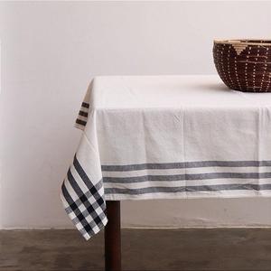 High Quality Jacquard Woven Cotton Rectangular Striped Decorative <b>Table</b> Cloth <b>Covers</b> for Hotel Wedding Premium Wedding <b>Table</b> - Product Image 4