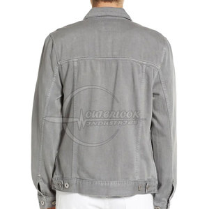 Vente en gros de vêtements de ville veste en jean d'hiver pour hommes à bas prix dernier style de veste en jean pour hommes - Product Image 2
