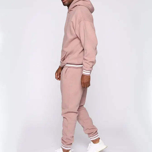 Conjunto de ropa deportiva duradera para hombre, ropa de gimnasio cómoda y elegante para correr informal, chándal transpirable con capucha para traje de invierno - Product Image 3