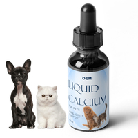 Oem Calcium Liquide Chiens Chats Multivitamine Calcium pour Chiens Fortifié Vitamines a C & D Os Dents Santé Immunitaire Soutien