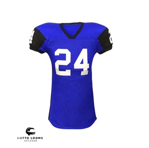 OEM personnalisé maillot de football américain et uniforme attirail sergé numéro impression pro conception usine fournisseur - Product Image 2
