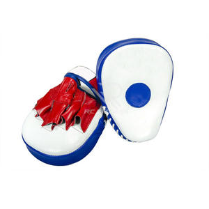 Almohadillas de Piel de Alta Calidad para Entrenamiento de MMA y Boxeo, con Logotipo Personalizado, Almohadilla Curva de Enfoque, Gran Venta, Precio Bajo - Product Image 3