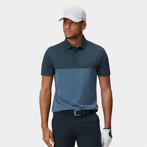 Polo de Golf elástico de alta calidad de lujo de verano 2024 al por mayor, Polo de manga corta para hombre (verificado por PayPal) - Product Image 1