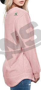 Sweat-shirt pour femme en coton de qualité supérieure, manches longues, pull d'hiver, couleur personnalisée, taille en gros, prix bon marché, streetwear - Product Image 5