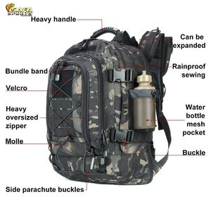 High Quality for Camping Hunting Hiking <b>Waterproof</b> With Large Tactical Backpack Custom Oxford <b>Cloth</b> - Product Image 4