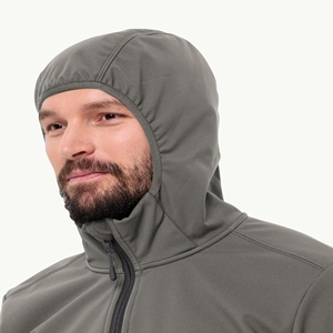 Veste Softshell légère pour hommes d'extérieur Veste à capuche doublée polaire Vestes coupe-vent de randonnée d'hiver résistantes à l'eau Meilleur grossiste - Product Image 4