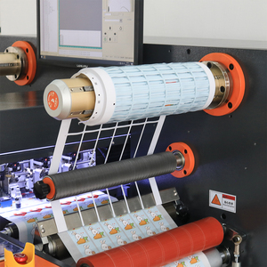 Machine de découpe numérique automatique à 3 lames DARUI S7 à prix abordable pour étiquettes en rouleau, avec engrenage motorisé et refendage/rembobinage écologique - Product Image 5