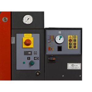 Compresseur d'air rotatif à vis silencieux de 10 CV, 230 volts, triphasé, avec sécheur, doté de vannes de régulation, garantie de 3 ans - Product Image 1