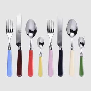 Juego de Cubiertos de Acero Inoxidable de Primera Calidad, Tenedor, Cuchara, Cuchillo, Cubiertos para el Hogar, Cocina, Restaurante, Hotel, Vajilla - Product Image 5