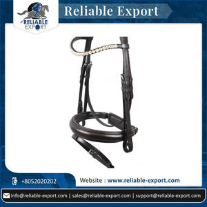 Fabricant indien de bride de cheval confortable Design attrayant en cuir indien à vendre - Product Image 2