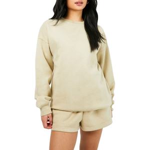 ชุดวินเทจใหม่ โลโก้ยาว สไตล์ลำลอง โอเวอร์ไซส์ สำหรับผู้หญิง ชุดสองชิ้น ผ้าฟลีซ สีพื้น เป็นมิตรกับสิ่งแวดล้อม ระบายอากาศได้ดี ผลิตโดย HAIDIII SPORTS 2026 - Product Image 4