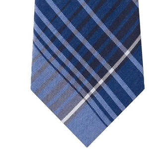 Cravate à carreaux Tre pour homme Kenneth Cole Reaction, motif floral jacquard bleu marine, classique, décontractée, taille standard, emballée dans une boîte cadeau, en soie et polyester - Product Image 3