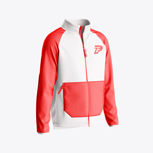 Veste polaire légère de haute qualité avec logo personnalisé pour hommes vêtements d'entraînement pour sports de plein air chauds et respirants avec fermeture éclair - Product Image 3