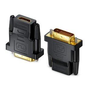 * เต้าเสียบ * HDMI ตัวเมียเป็น DVI อะแดปเตอร์แปลง4K อัลตร้า HD Full HD 1080P HDTV Converter-อิเล็กทรอนิกส์/ - Product Image 2