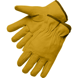 Gants de conduite de sécurité en cuir de vachette fendu de haute qualité pour les conducteurs et le jardinage Protection des mains Gants doux et confortables - Product Image 6