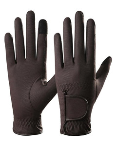 Gants d'équitation équestres professionnels gants d'équitation personnalisés en cuir synthétique pour hommes 2024 conception personnalisée - Product Image 1