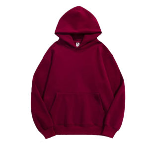 Sweats à capuche unisexes, mode de rue décontractée, tissu polaire chaud et respirant, confort surdimensionné, qualité supérieure, OEM ODM - Product Image 2