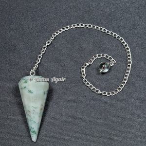 Chakra Équilibrage Améthyste 12 Facettes Pierres Précieuses Pendule En Gros Divination Pendules Fabricant Métaphysique Guérison Pendule - Product Image 4