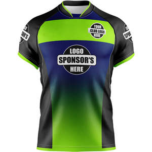 Maillots de rugby personnalisés respirants à séchage rapide 100% polyester Vêtements de football américain Impression par sublimation Ensemble pour équipe - Product Image 6