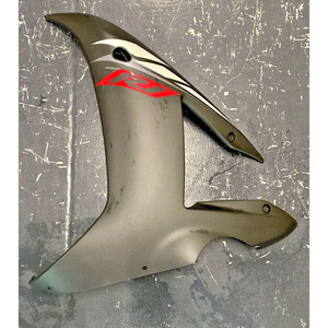 Yamaha YZF-R1 2002-2003 Left Upper Fairing Black ABS Plastic Condition Used <b>Model</b> 5PWY283UA0P2 - Product Image 1