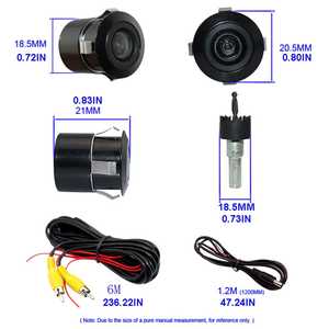 TVS Wireless HD <strong>Backup</strong> Camera | Night Vision Car Reverse Camera for <strong>Trucks</strong> Vans SUVs - Product Image 5