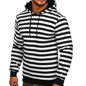 Sweat à capuche urbain surdimensionné décontracté avec motif en tissu 3D ourlet côtelé réglable, fentes latérales en coton lourd pour l'automne et l'hiver - Product Image 3