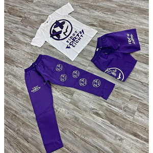 Conjunto de Verano Informal Personalizado, Transpirable, de Dos Piezas, Camiseta y Pantalones Cortos, Estilo Vintage - Product Image 3