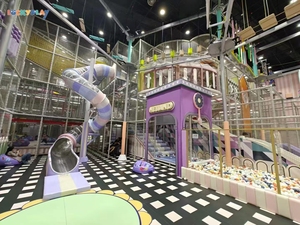 Proyecto de Circuitos de Cuerdas para Juegos en Interiores de Gran Altura, Comercial, Rentable y Atractivo, Hecho con Materiales Certificados para Parques Infantiles Interiores - Product Image 3