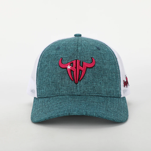 Gorras Trucker Estructuradas de 6 Paneles OEM ODM INJAE VINA IVA-2201-N97, Fabricadas en Vietnam, con Parte Trasera de Lona, Poliéster/Algodón, para Exteriores - Product Image 6