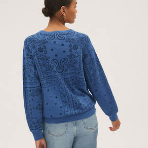 Invierno impreso Terry Casual Street Wear sudaderas de mujer de alta calidad personalizado diseño liso poliéster/algodón para la venta - Product Image 2