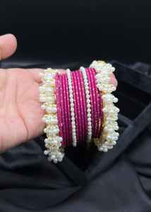 ชุดกำไลข้อมือผู้หญิงปักลายแบบกำหนดเอง หลายสีและดีไซน์ ชุบเงิน โลหะผสมทองแดง ดีไซน์เรขาคณิตทันสมัย เหมาะสำหรับงานปาร์ตี้และวันอีด - Product Image 4