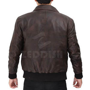 Blouson de moto en cuir de vache sur mesure pour homme, col montant, respirant, activités de plein air en hiver, couleur unie, haute qualité - Product Image 4