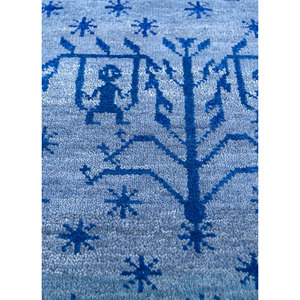 Produit pour la maison à motif abstrait en laine Brahmaand Ka Khel - Product Image 3