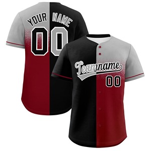 เสื้อเบสบอล2024คอวีโพลีเอสเตอร์แห้งเร็วและระบายอากาศได้ดีเสื้อเจอร์ซี่ลายหมายเลขชื่อส่วนตัวของผู้ชาย/ผู้หญิง/เด็ก100% ปรับแต่งได้ - Product Image 4