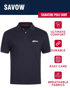 เสื้อเชิ้ตผู้ชายลำลองถักนิตติ้ง ผ้าฝ้าย 100% ปักโลโก้ ติดกระดุม แขนสั้น พิมพ์ลาย แห้งเร็ว สีตามสั่ง รับผลิตแบบ OEM - Product Image 4