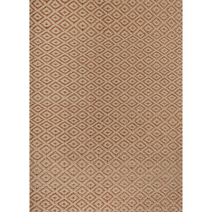 พรมอะคริลิคทำมือ Aprezo Classic รุ่น Adac-01 สีแดงส้ม ลายเรขาคณิต สำหรับตกแต่งบ้าน ห้องนั่งเล่น ทางเดิน รูปทรงสี่เหลี่ยมผืนผ้า - Product Image 3