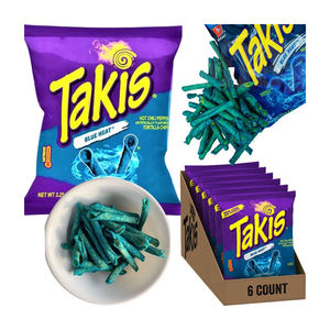 Takis <b>Blue</b> Fuego <b>Crisps</b> 5.5 oz Pack of 15 Hot Chili Pepper Lime Flavored Spicy Potato Chips Belgium - Product Image 5