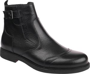 Bottes de marche montantes en cuir véritable VOYAGER 4974 à lacets, semelle intermédiaire antidérapante en EVA, chaussures automne-hiver - Product Image 1