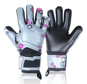Nouveaux gants de gardien de but de football en latex respirant, imperméable, réglable, à doigts entiers, en gros, personnalisés, unisexes, directement de l'usine - Product Image 4