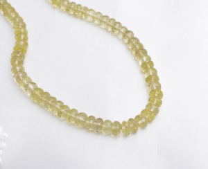 ลูกบอลควอตซ์เลมอนธรรมชาติเจียระไน สำหรับทำเครื่องประดับชั้นดี - Product Image 1