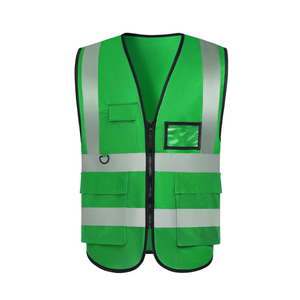 เสื้อกั๊กนิรภัยสำหรับงานอุตสาหกรรมสะท้อนแสงกันน้ำระบายอากาศได้ดีมองเห็นได้ชัดเจน - Product Image 6