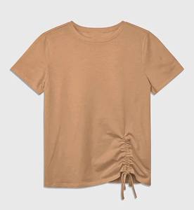 Nouvel arrivage Personnaliser la conception T-shirt pour femmes à col rond et manches courtes, coupe régulière, vêtements de mode, vêtements de sport, tenue d'été - Product Image 2
