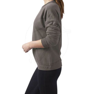 Camiseta de sudor para mujer, camisa de invierno hecha en algodón y poliéster, gran oferta - Product Image 2