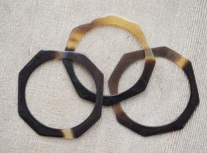 Classique religieux corne anneau bracelets pour femmes avec corne naturelle bracelet mariages fêtes anniversaires perles diamants cadeau - Product Image 6