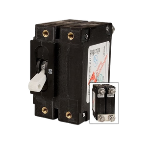 Interruptor de Circuito de Montaje en Panel No Polarizado MidNite Solar MNEDC30-300 30A 300VDC - Product Image 1