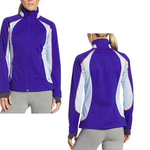 Envío rápido al aire libre tela Stand Collar tejido procesamiento mujeres Softshell chaqueta senderismo pesca Softshell chaqueta - Product Image 3